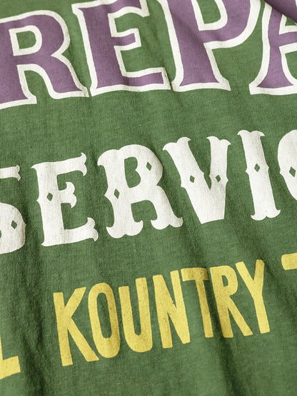 Kapital Jersey Huge Tee (Denim Repair Print)