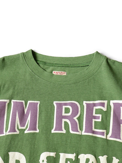 Kapital Jersey Huge Tee (Denim Repair Print)