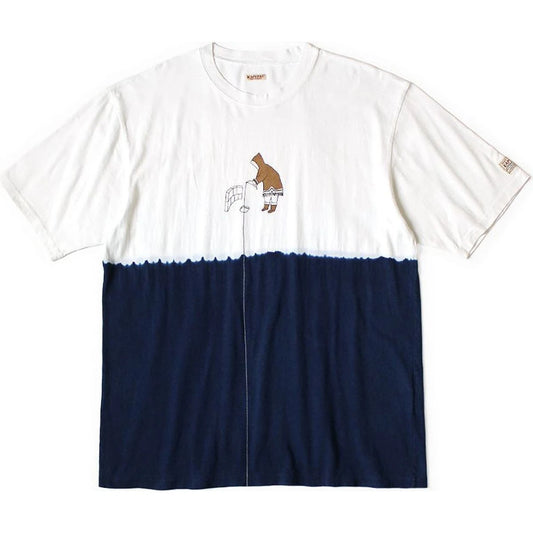White×Indigo