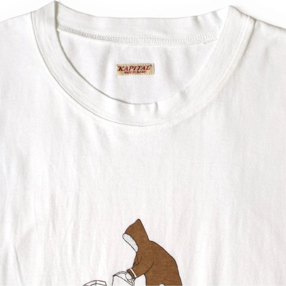Kapital Jersey Idg Hand Dyed Crew T (Ice Fishing Pt.)