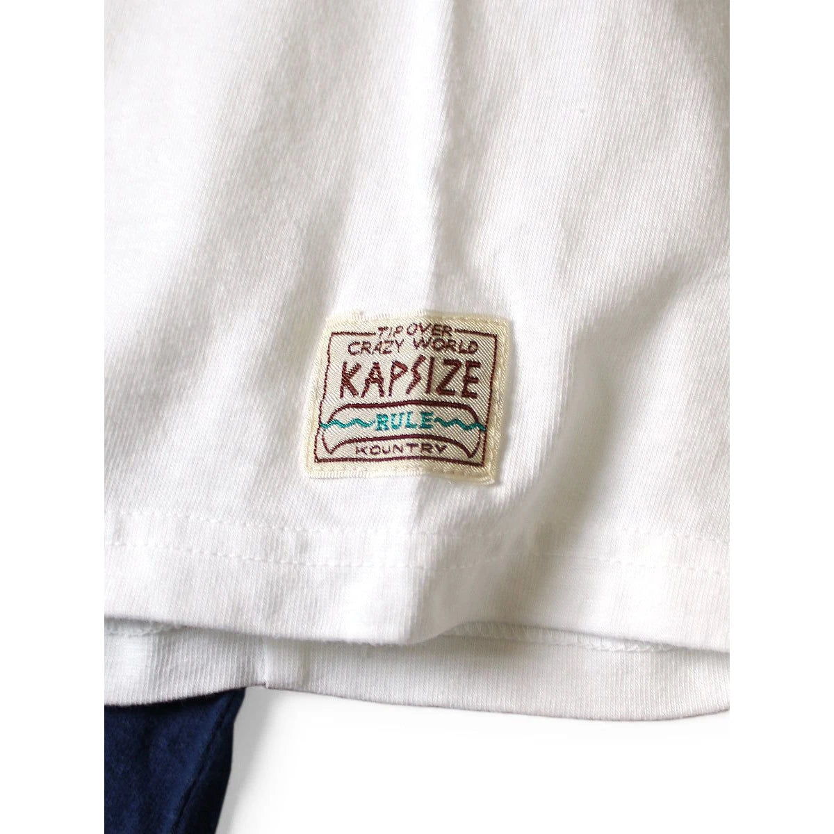 Kapital Jersey Idg Hand Dyed Crew T (Ice Fishing Pt.)