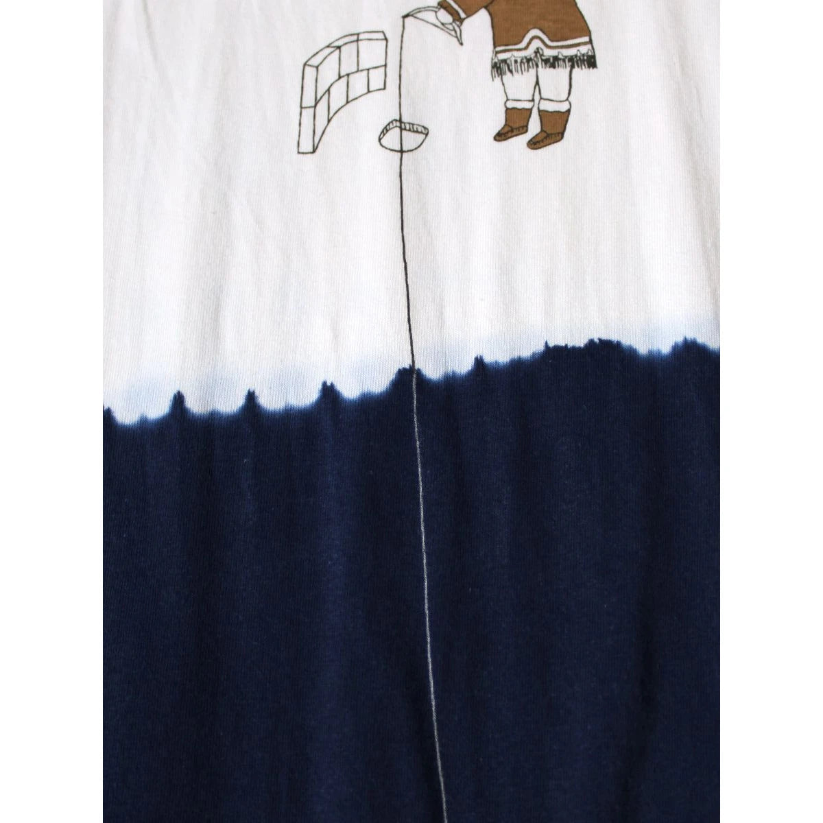 Kapital Jersey Idg Hand Dyed Crew T (Ice Fishing Pt.)
