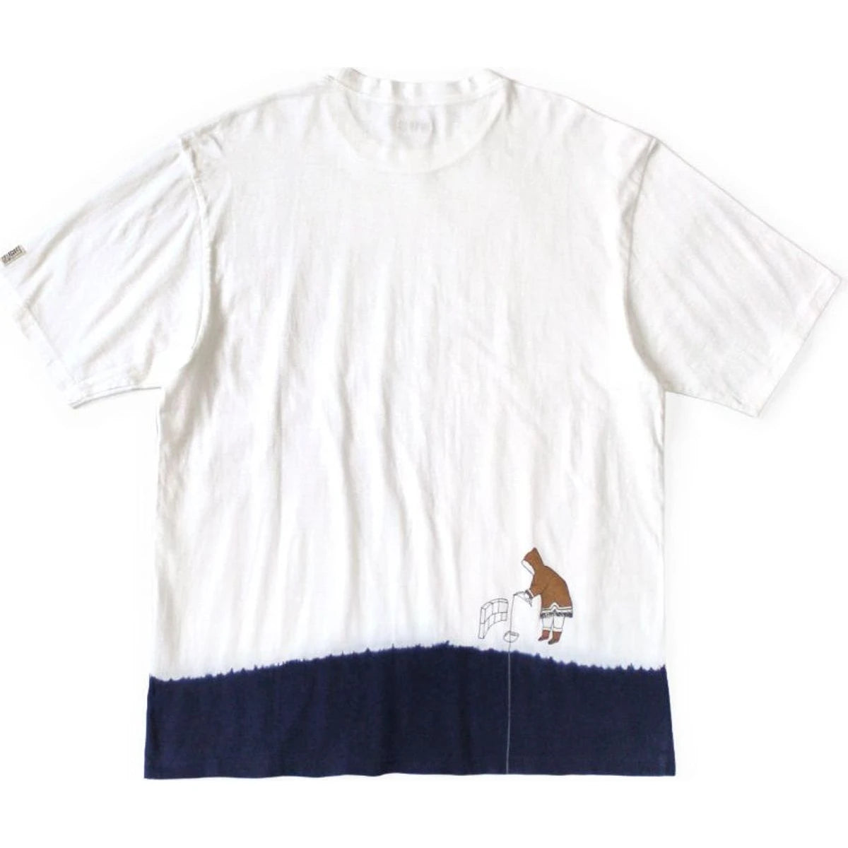 Kapital Jersey Idg Hand Dyed Crew T (Ice Fishing Shallowpt)