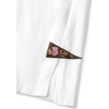 Kapital Jersey Pennant Ringer T-Shirt (4 Flags)