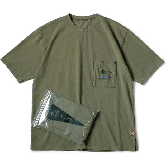 Kapital Jersey Pennant T-shirt (3 Flags)