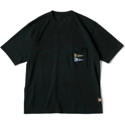 Kapital Jersey Pennant T-shirt (3 Flags)