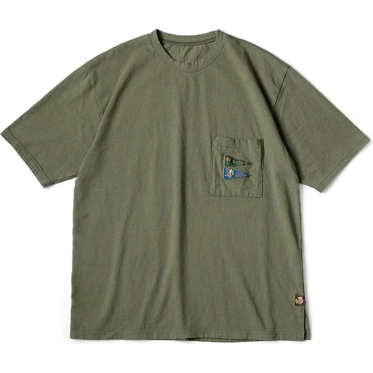 Kapital Jersey Pennant T-shirt (3 Flags)