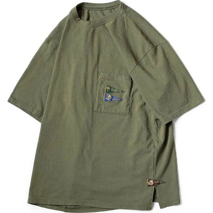 Kapital Jersey Pennant T-shirt (3 Flags)