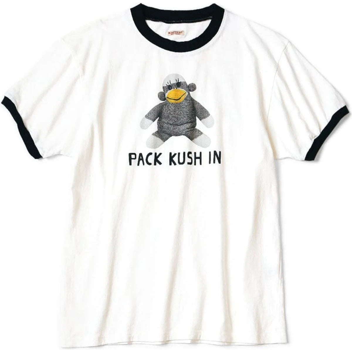 Kapital Jersey Ringer T-Shirt (Chiro's Pack Kush In Print)