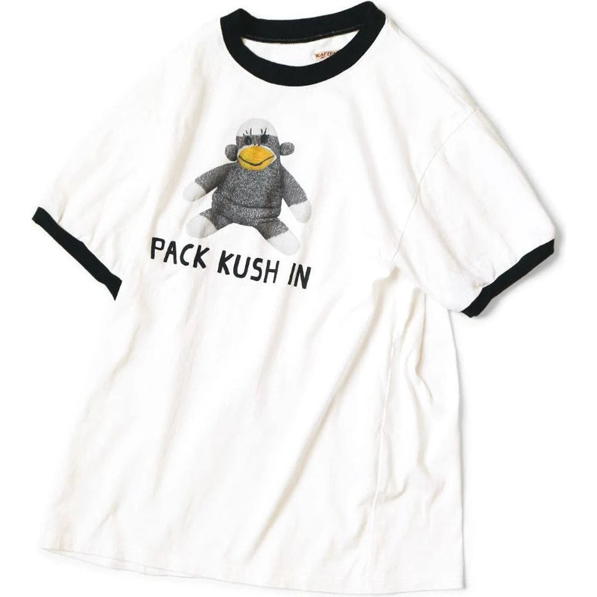 Kapital Jersey Ringer T-Shirt (Chiro's Pack Kush In Print)