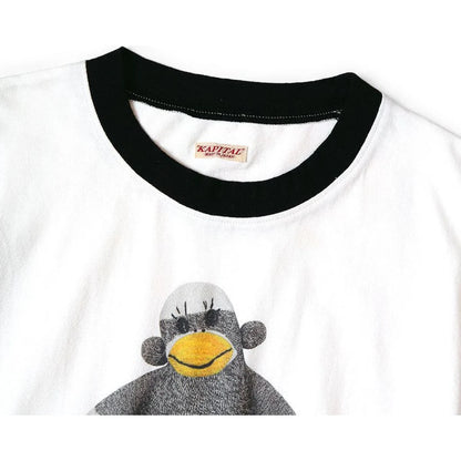 Kapital Jersey Ringer T-Shirt (Chiro's Pack Kush In Print)