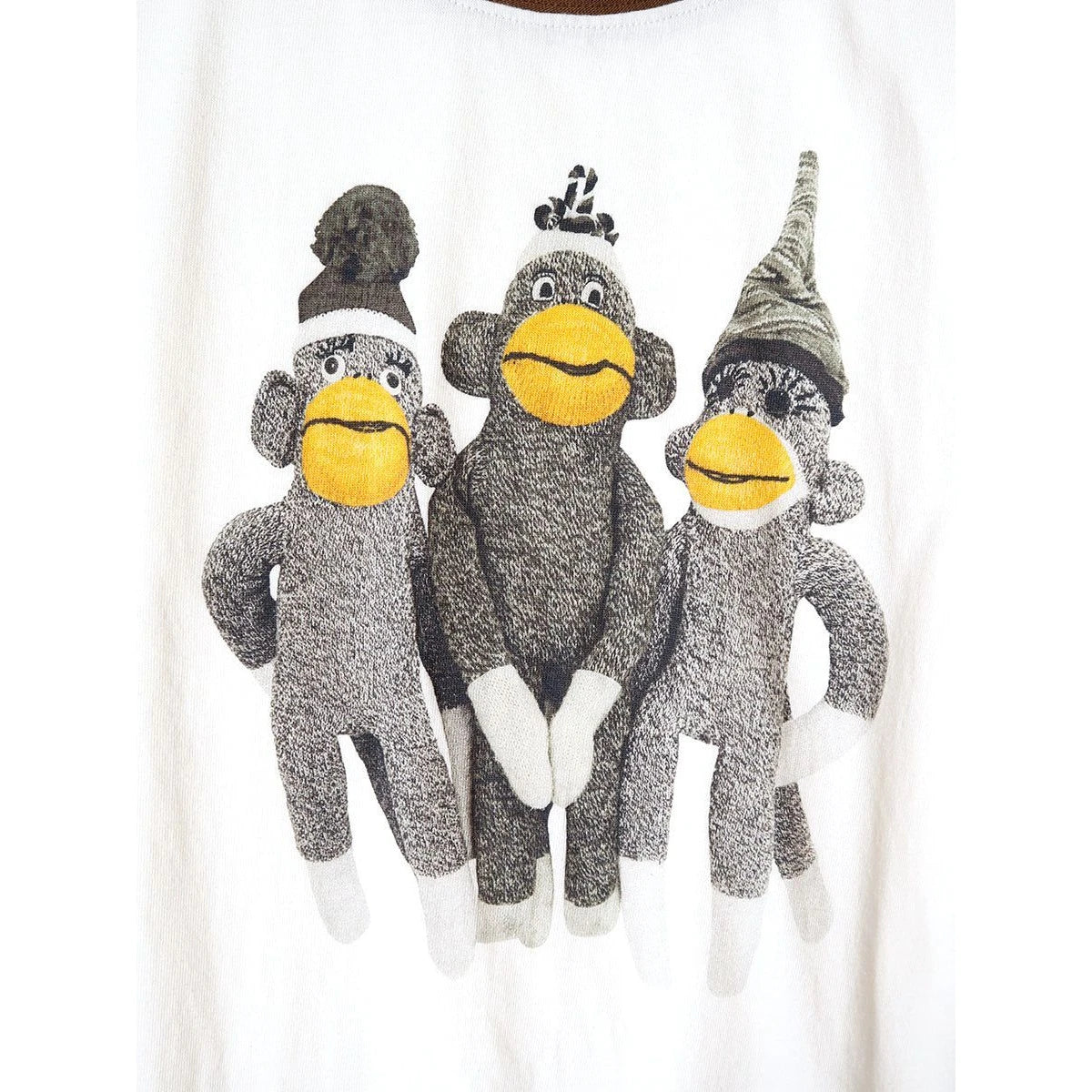 Kapital Jersey Ringer T-Shirt (Monkey Amigo Print)