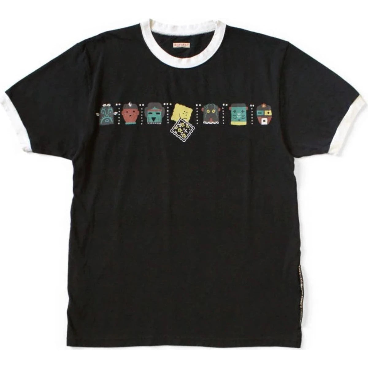 Kapital Jersey Ringer T-Shirt (Peckish & Kachina Print)