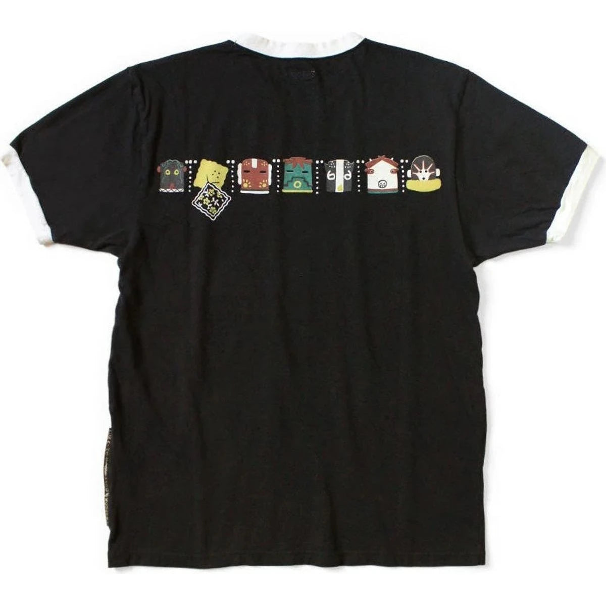 Kapital Jersey Ringer T-Shirt (Peckish & Kachina Print)