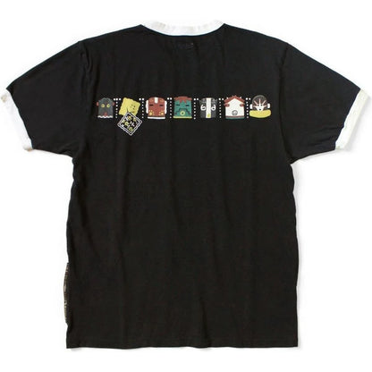 Kapital Jersey Ringer T-Shirt (Peckish & Kachina Print)