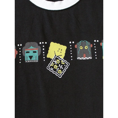 Kapital Jersey Ringer T-Shirt (Peckish & Kachina Print)