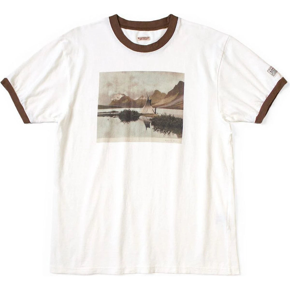 Kapital Jersey Ringer T-Shirt (Yellowknife Print)