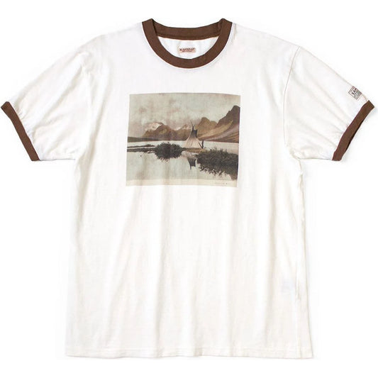 Kapital Jersey Ringer T-Shirt (Yellowknife Print)
