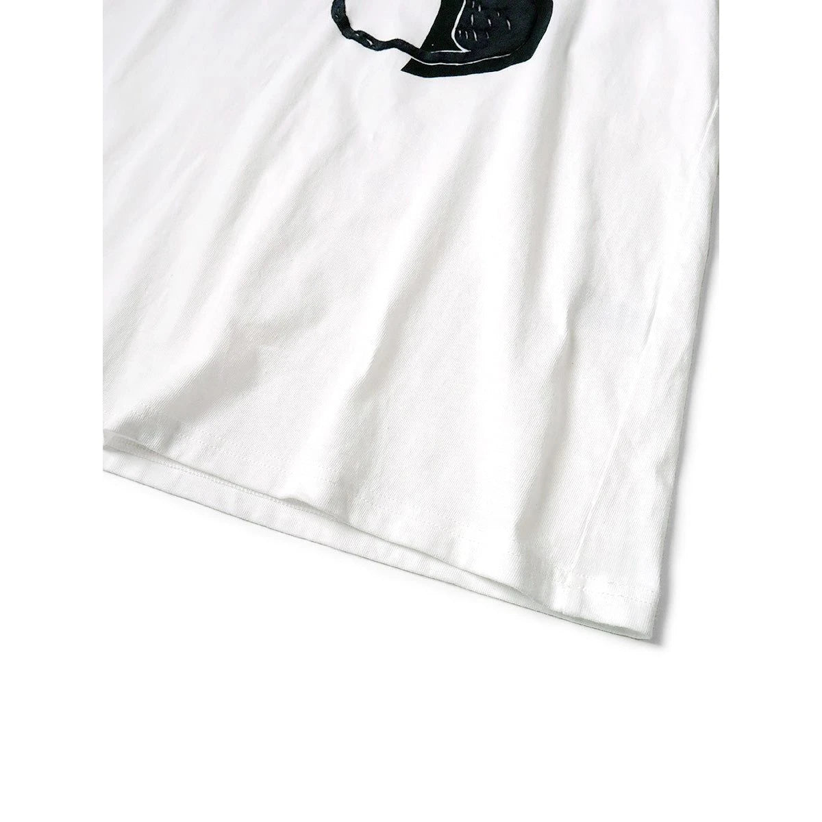 Kapital Jersey Ringer Tee (Denim Men Love Cats Scratch Print)