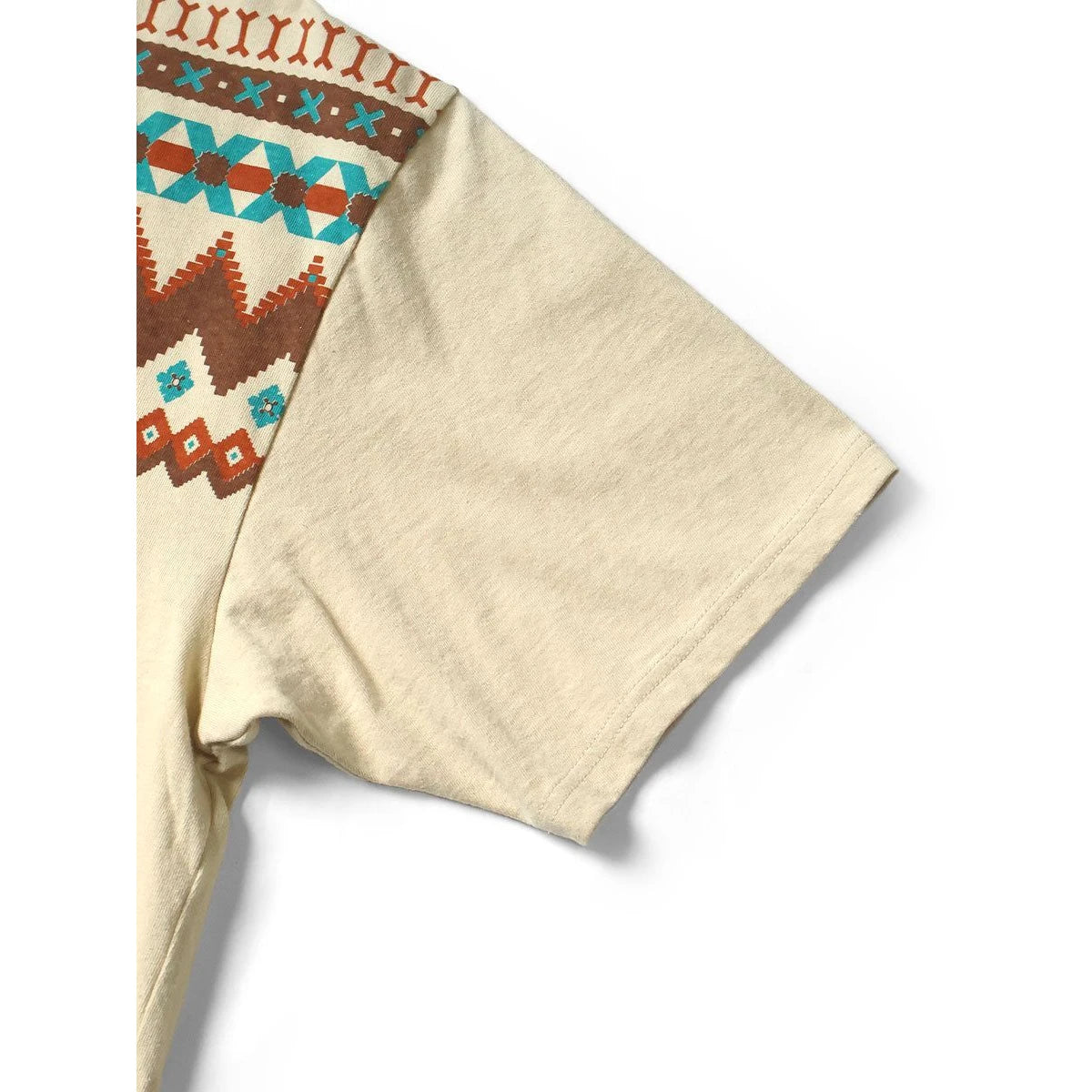 Kapital Jersey Ringer Tee (Powwow Print)