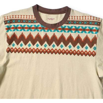 Kapital Jersey Ringer Tee (Powwow Print)