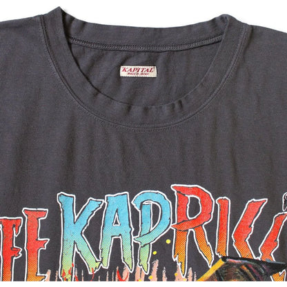 Kapital Jersey Sleeveless Big Tee (Burning Piano Print)