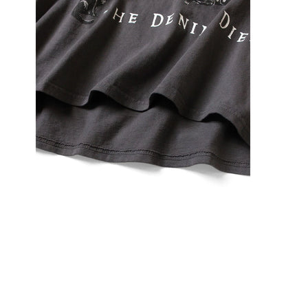 Kapital Jersey Sleeveless Big Tee (Burning Piano Print)