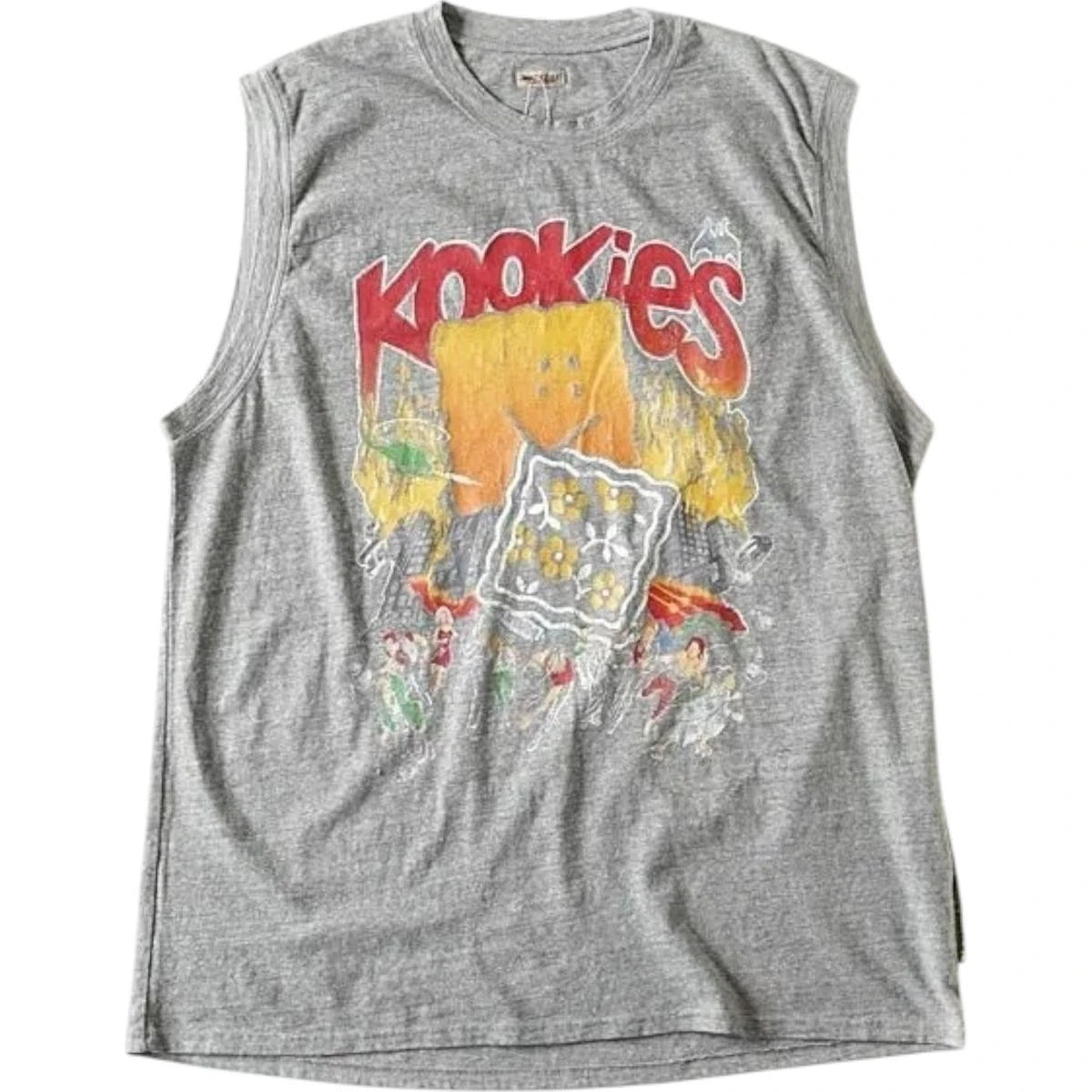Kapital Jersey Sleeveless Big Tee (Buster Peckish Bowy Print)