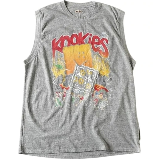 Kapital Jersey Sleeveless Big Tee (Buster Peckish Bowy Print)