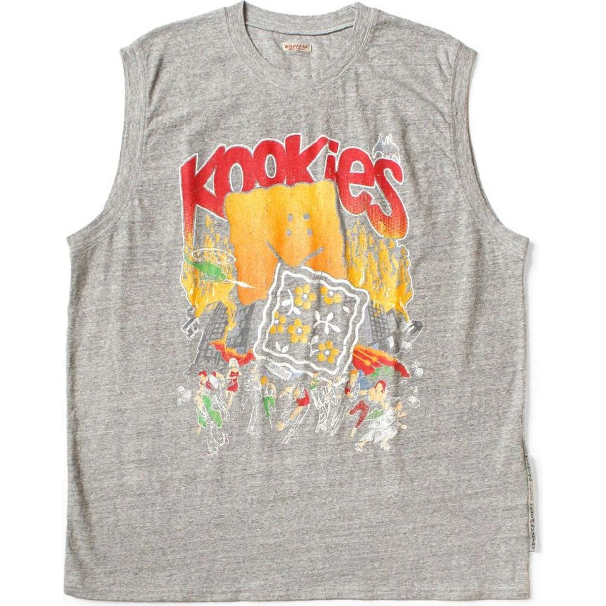 Kapital Jersey Sleeveless Big Tee (Buster Peckish Bowy Print)