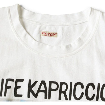 Kapital Jersey Sleeveless Big Tee (Life Kapriccio Road Sign Painter)