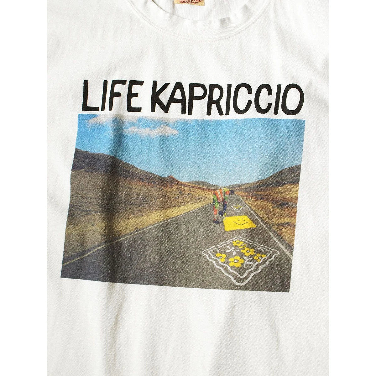 Kapital Jersey Sleeveless Big Tee (Life Kapriccio Road Sign Painter)