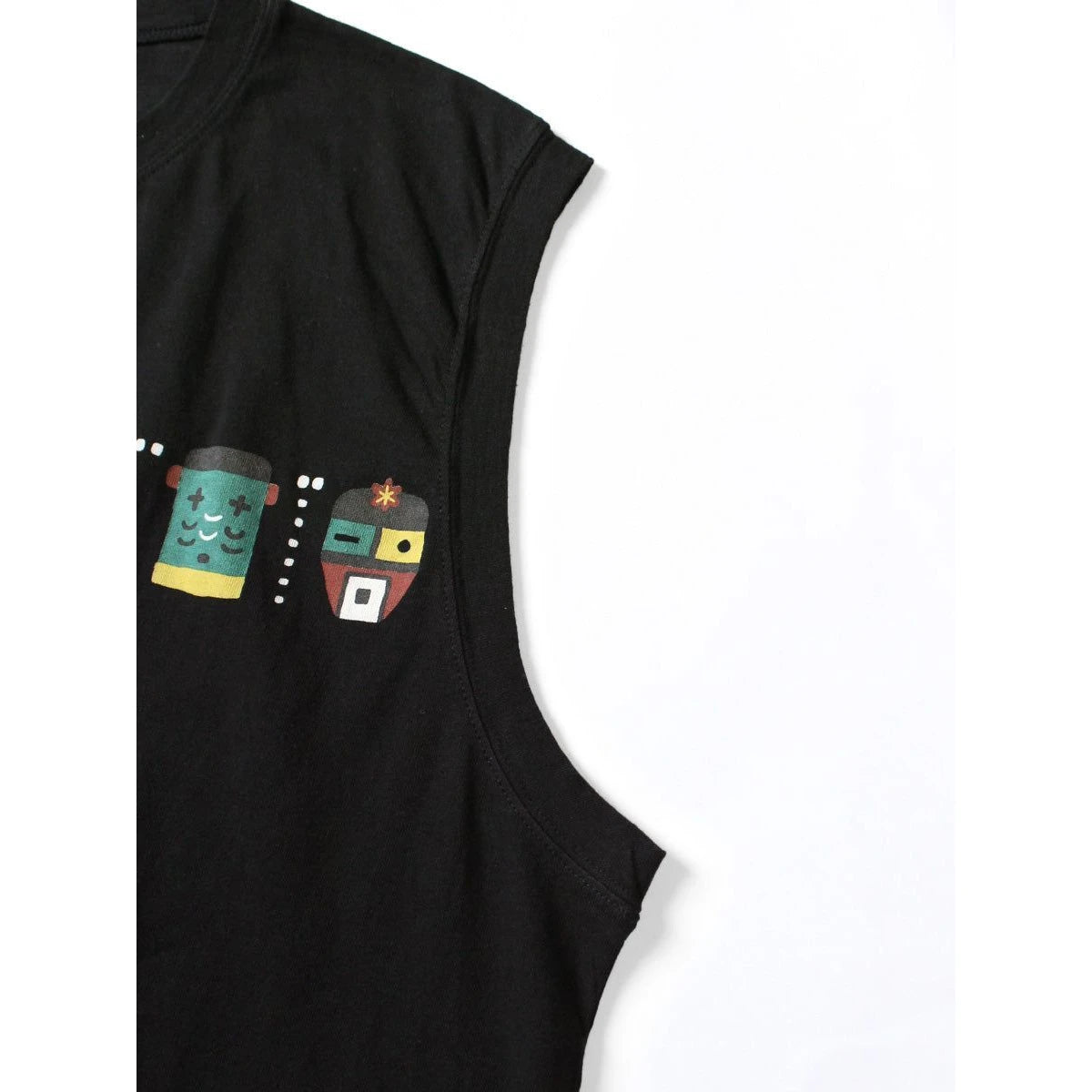 Kapital Jersey Sleeveless Big Tee (Peckish & Kachina Print)