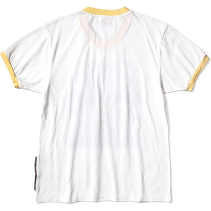Kapital Jersey V Neck Ringer T(Life Scherzo Road Sign Painterpt)
