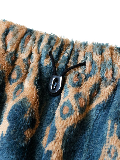 Kapital Java Kasuri Pattern Fleece Easy Pants