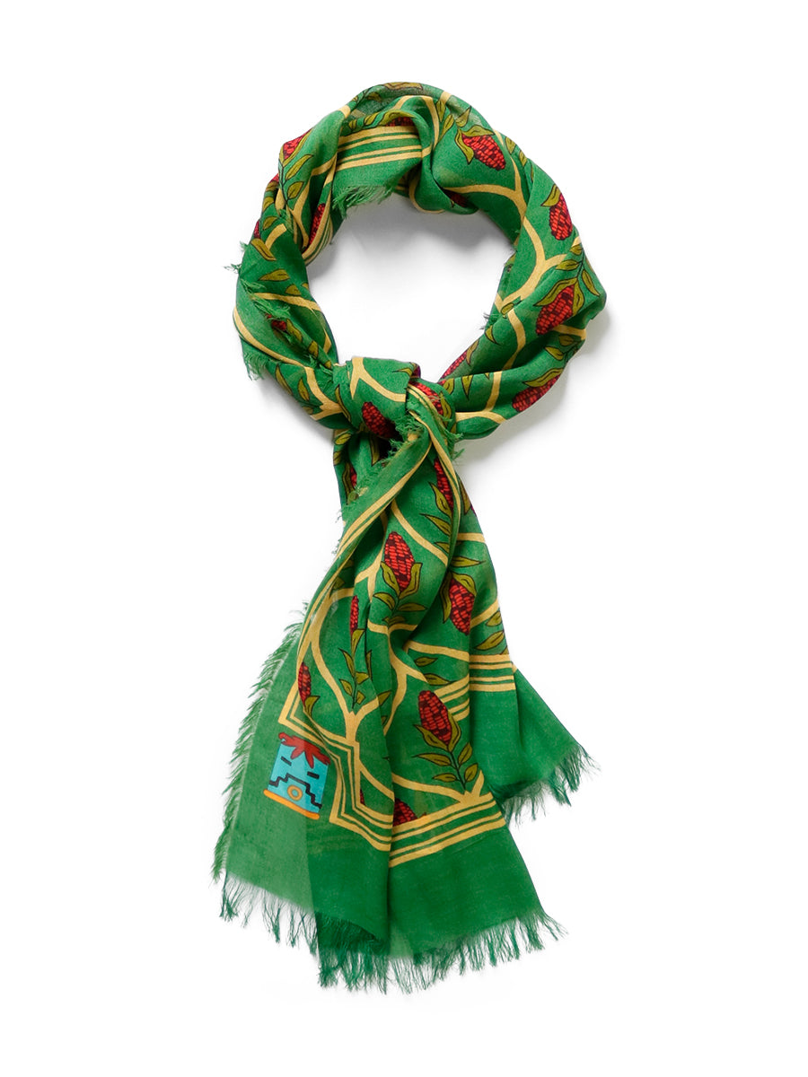 Kapital Rayon Disco Arabesque Pattern Stole