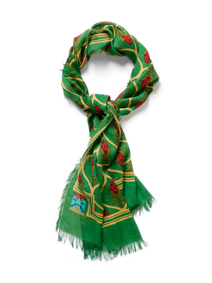 Kapital Rayon Disco Arabesque Pattern Stole