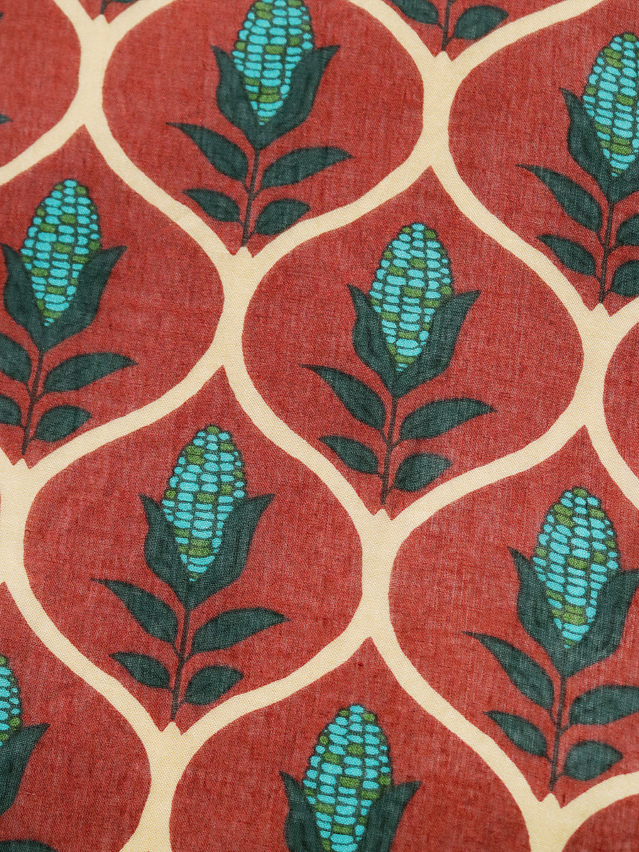 Kapital Rayon Disco Arabesque Pattern Stole