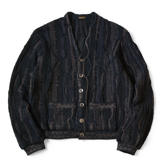 Kapital 7G Knit Gaudy Short Cardigan