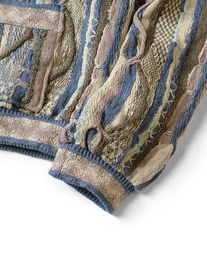 Kapital 7G Knit Gaudy Short Cardigan