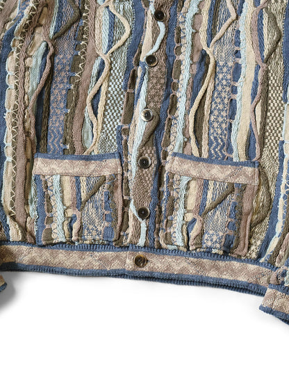 Kapital 7G Knit Gaudy Short Cardigan