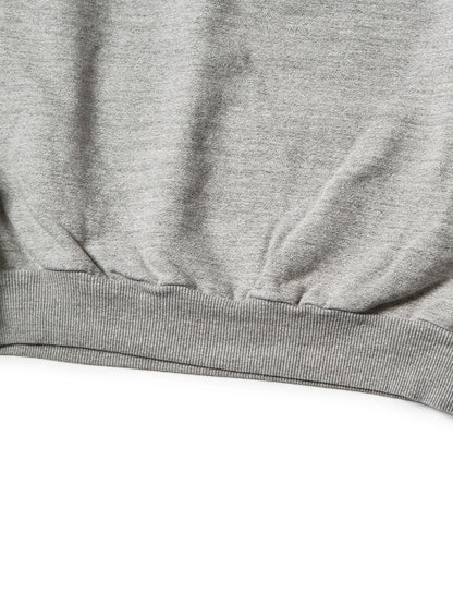 Kapital Top Fleece Crew Sweatshirt (`P`Bulldog Print)