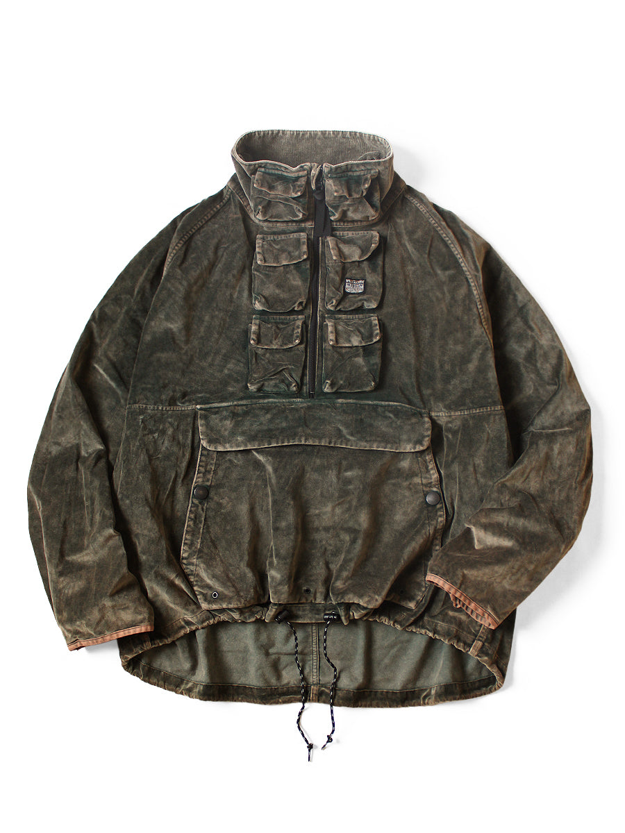 Kapital Velveteen Nickel Anorak (Dirty Dyed)