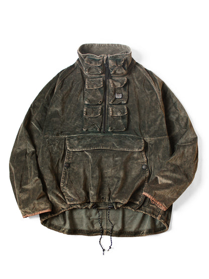 Kapital Velveteen Nickel Anorak (Dirty Dyed)