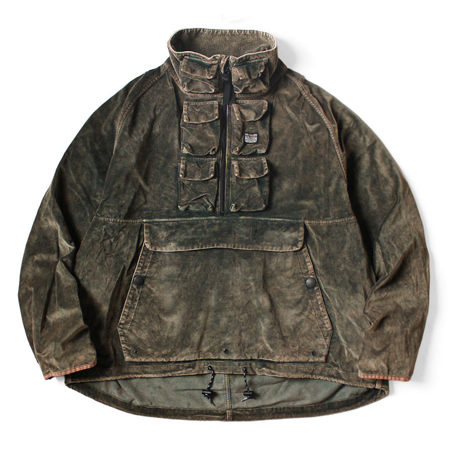 Kapital Velveteen Nickel Anorak (Dirty Dyed)