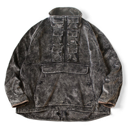 Kapital Velveteen Nickel Anorak (Dirty Dyed)