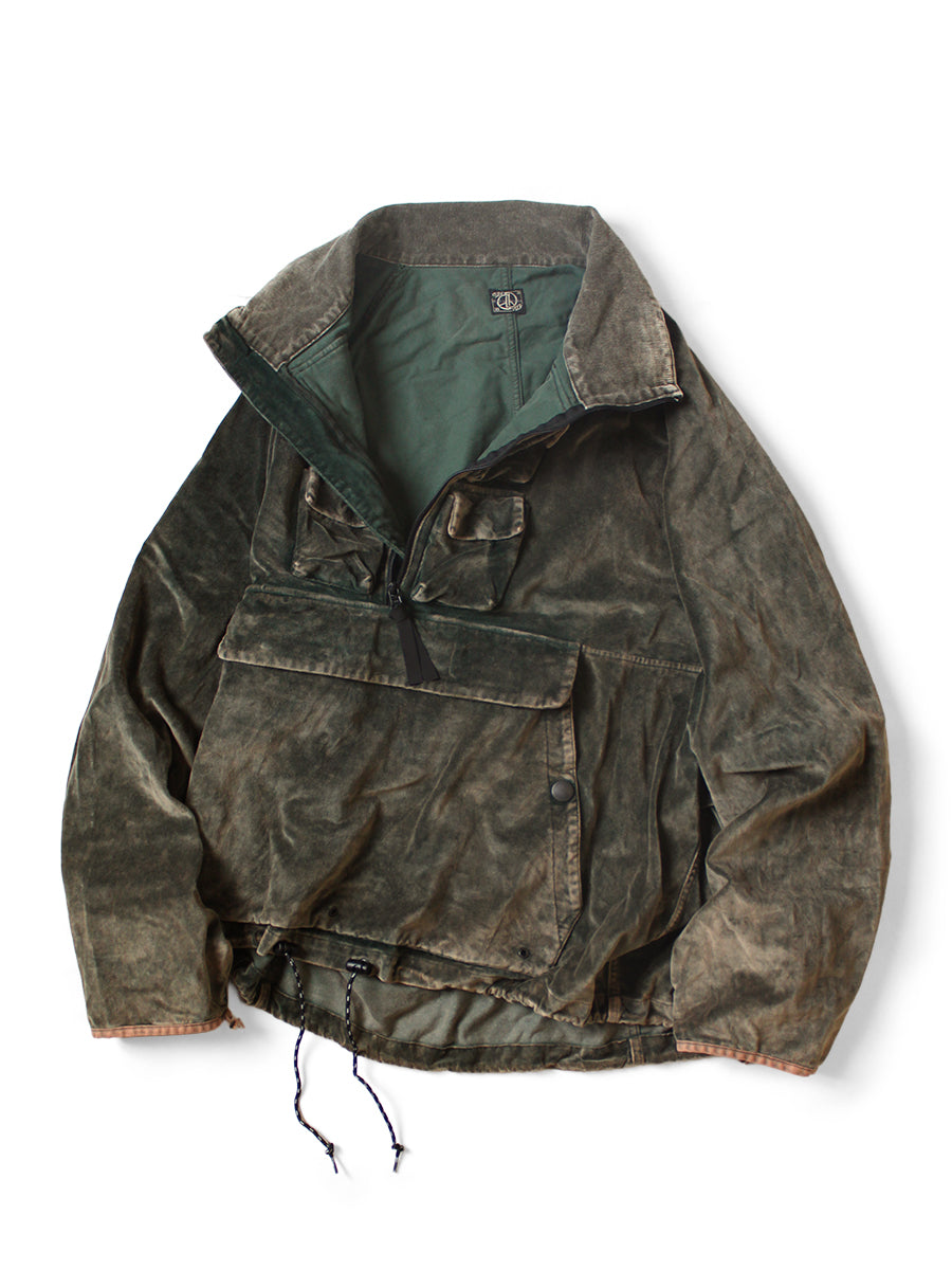 Kapital Velveteen Nickel Anorak (Dirty Dyed)