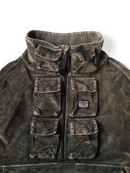 Kapital Velveteen Nickel Anorak (Dirty Dyed)