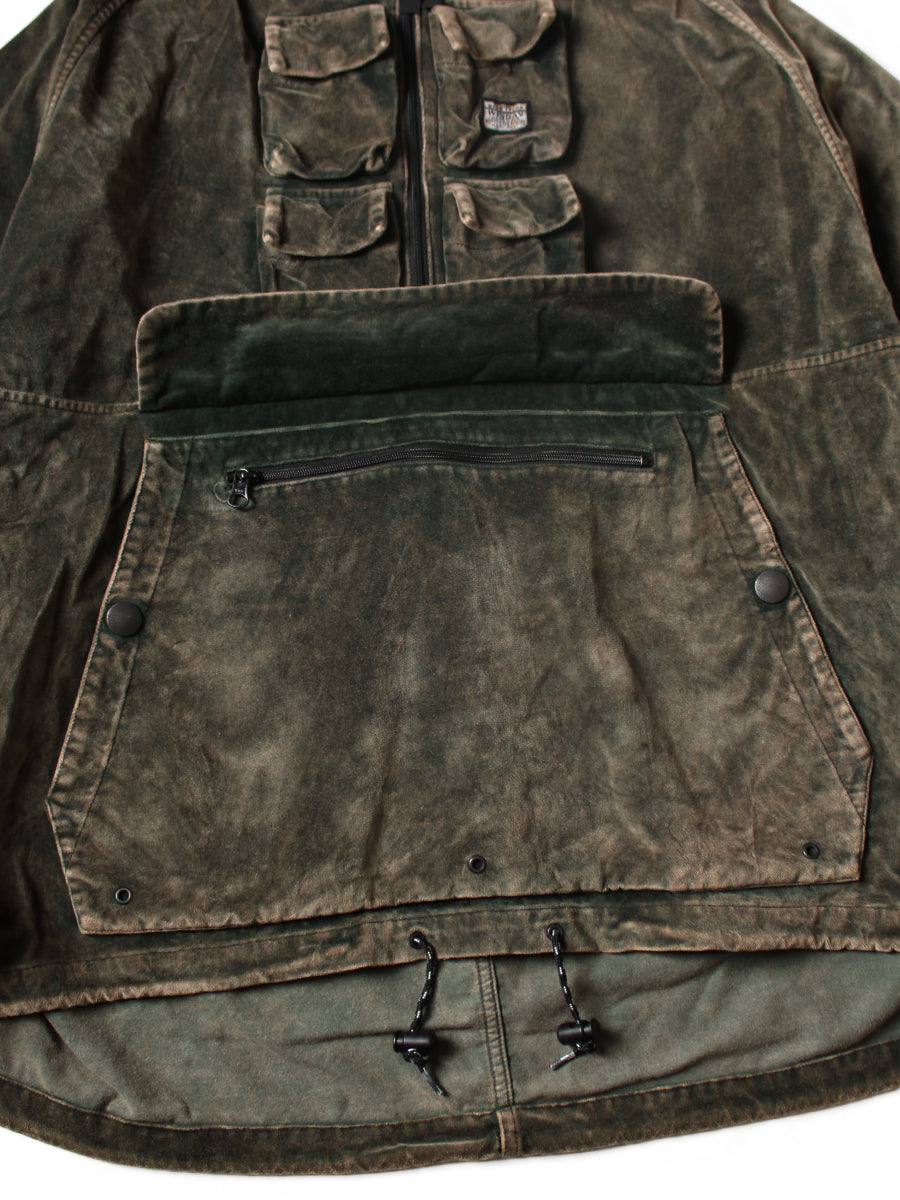 Kapital Velveteen Nickel Anorak (Dirty Dyed)