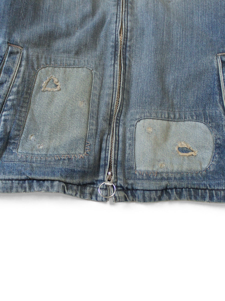 Kapital 12oz Denim Drizzler Jacket (Gold Rush Remake)